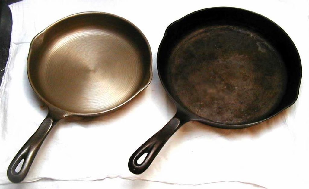 how to restore cast iron skillet