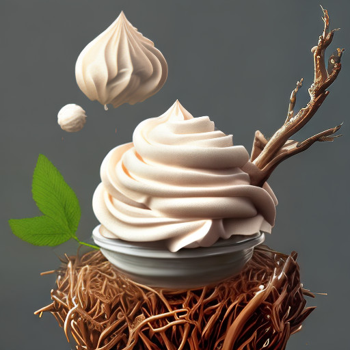 can you create whipped cream using a branch